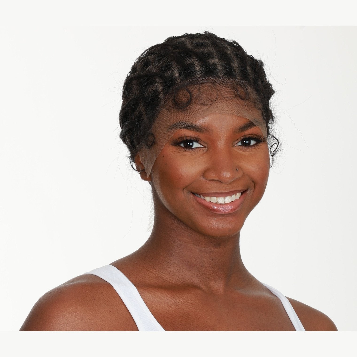 Queen B Pre-Knot Full Lace Cap - 68 Knots Queen B Pre-Knot Full Lace Cap - 68 Knots